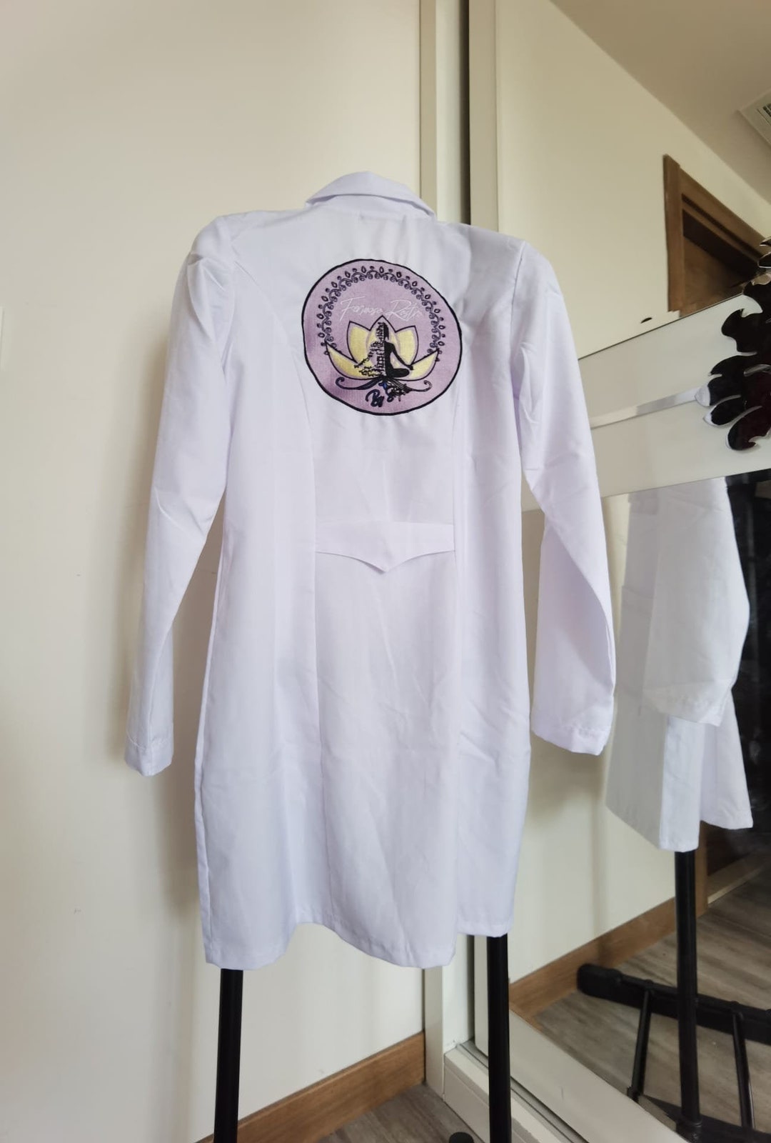 Custom Lab Coat, Embroidered Medical Lab Coat, Personalized Lab Coat, Lab Coat With Business and