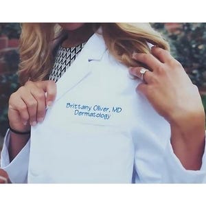 Medical Women&#39;s Missy Lab Coat--Medical Uniforms--Lab Coat--Dentist Lab Coat--Physician Lab Coat
