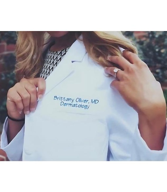 fleece lined lab coat