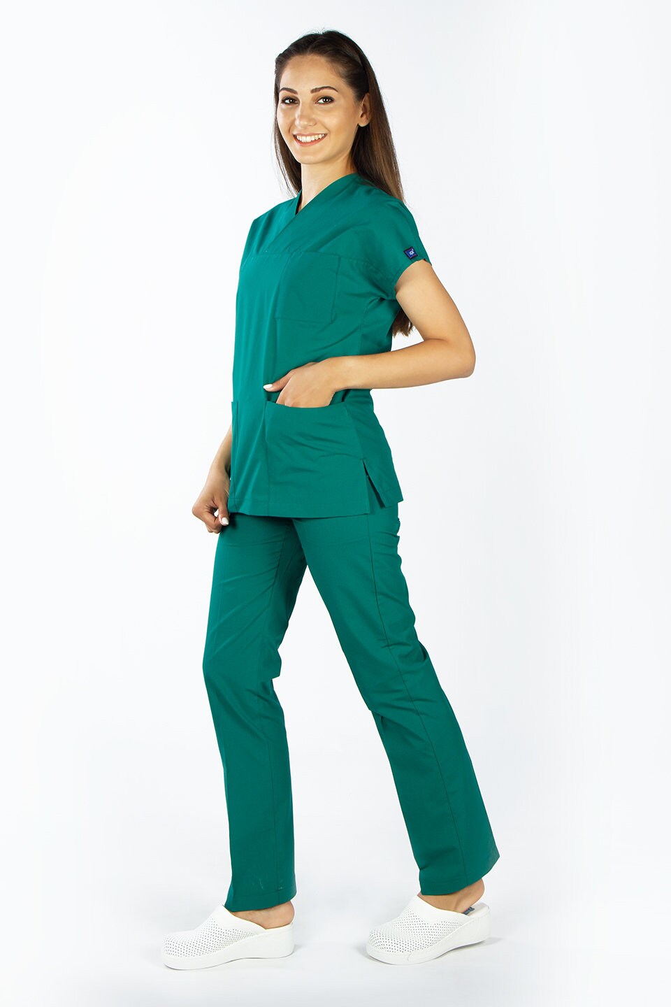 GREEN Grouppersonalized Scrubs medical Uniform Women and Etsy UK