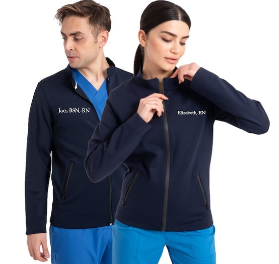 Custom scrub jackets deals