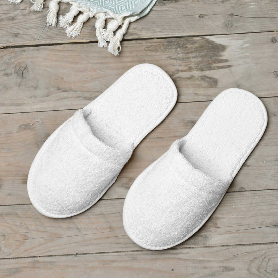 FVVO★Embroidered flame hotel slippers FV13 Luxury 100% Custom Hotel Slippers