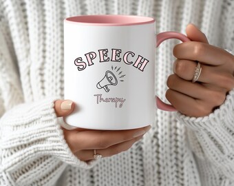 speech therapist cup, SLP Gift, speech therapist mug, SLP Mug, speech language pathologist mug, speech therapist mu, speech therapist gift