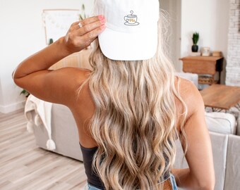 Embroidered PSL Hat, Pumpkin Spice Latte Hat, Pumpkin Spice Latte, Custom gift for her, PSL Season, Gift for Her, psl badge, PSL Gift