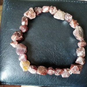 Zircon Beads Bracelet 10 mm, 19,5 cm