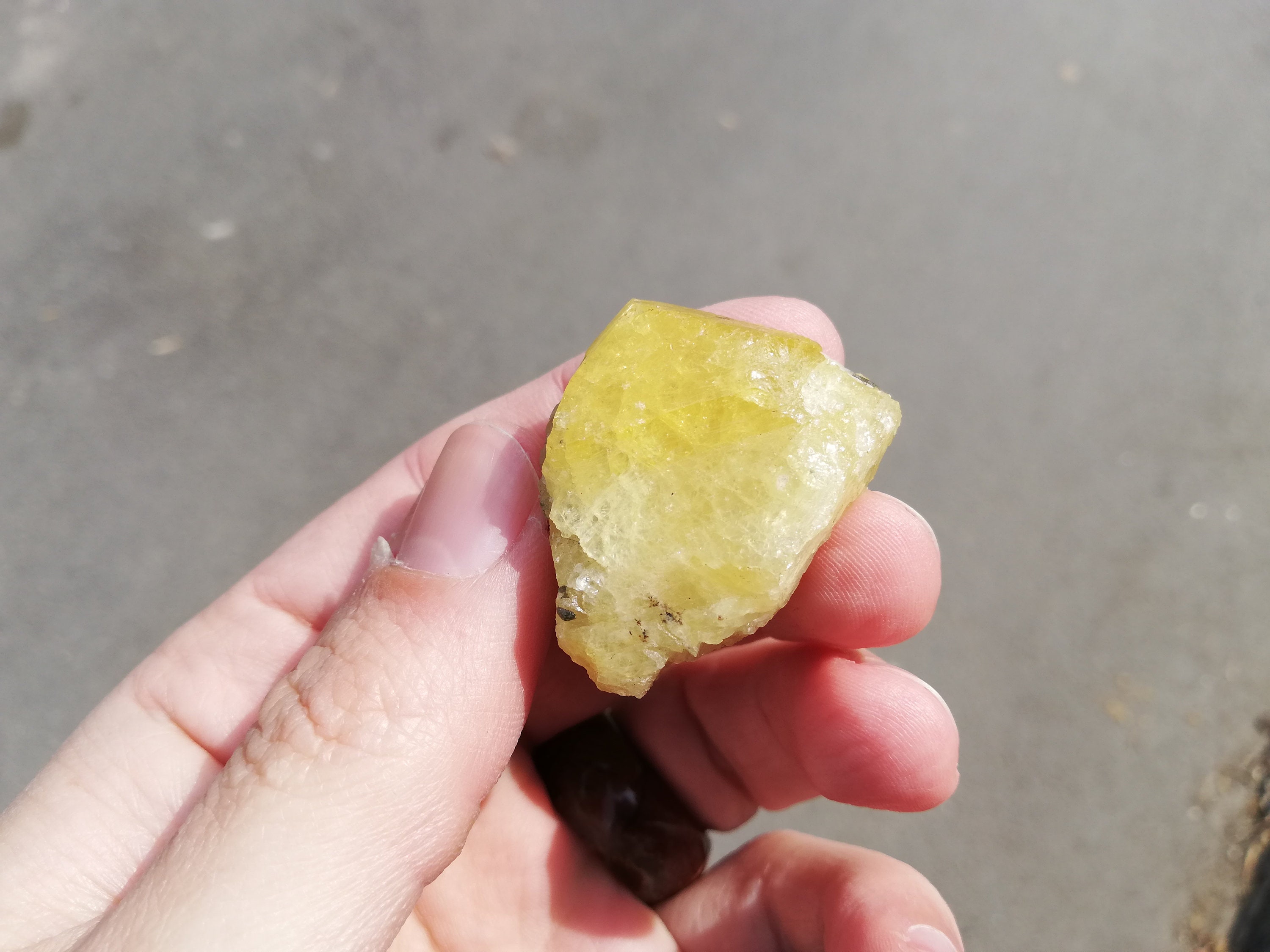 Rare Large Rhodizite Crystal 40x30 mm 174 ct, Madagascar