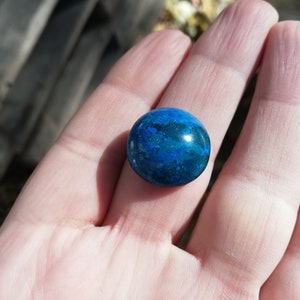 Eilat King Solomon stone Cabochon 20x20 mm 15.5 ct