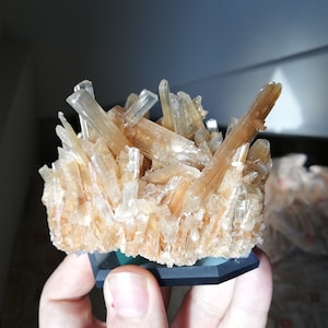 Rare Selenite Crystal Cluster 87x54 mm 210 g Mexico