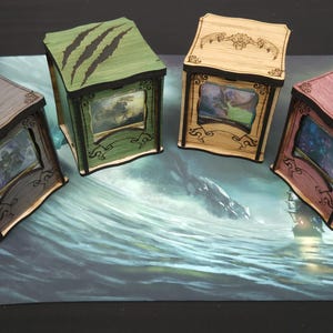 Eiken Vampire / Gothic Deck Box - MTG Commander, Vitrine