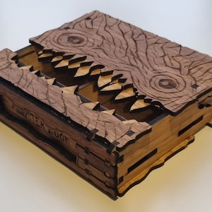 Livre de monstres - Standard. Boîte de rangement de dés de cartes, Donjons et dragons, Magic the collection