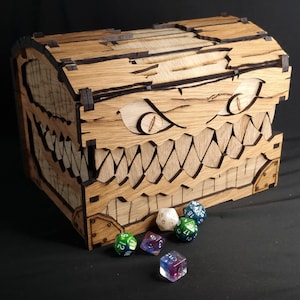 Deluxe Monster Würfelaufbewahrungskiste, Dungeons and Dragons, Große Würfelaufbewahrung