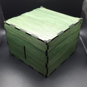 Grande boîte de rangement personnalisable pour decks/cartes sans séparateurs. Cartes en vrac, Magic The Gathering, Pokémon