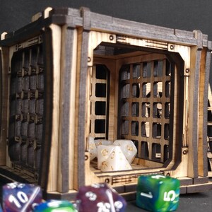 Würfelknast, Würfelaufbewahrung, Würfelbox für Dungeons and Dragons