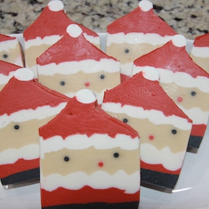 Big Santa Handmade Natural Soap | Christmas Soap | Stocking Stuffers
