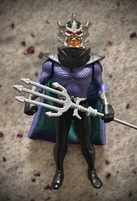 Custom DC Kenner Super Powers OCEAN MASTER Figure Mint on Card With Trident Card Etsy UK