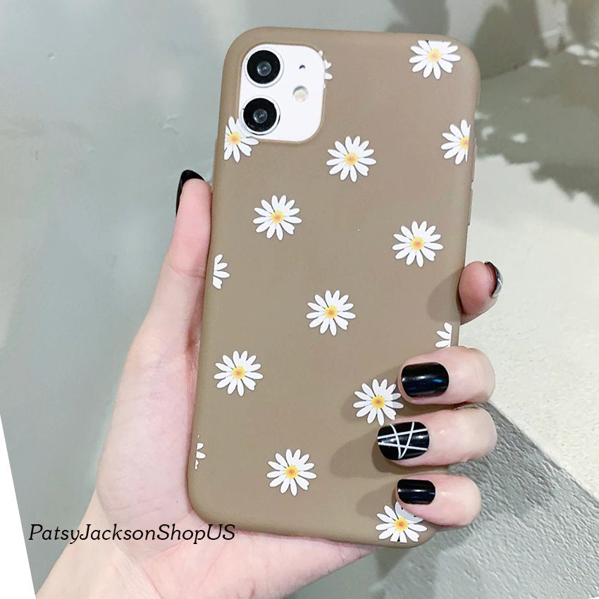 Colorful Daisy Flowers Phone Case For iPhone 12 Pro Max 11 Pro Etsy