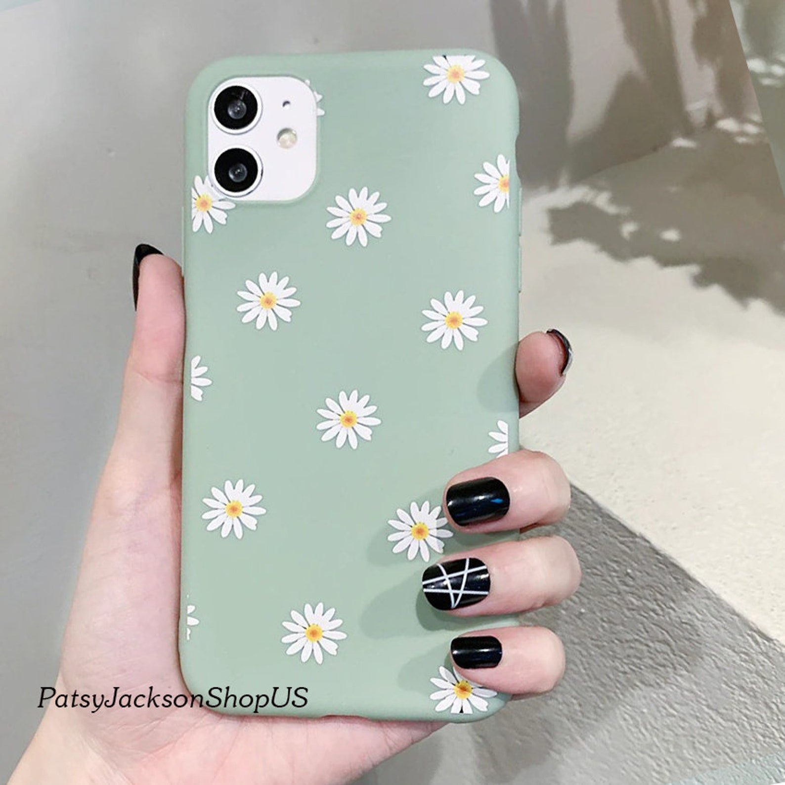 Colorful Daisy Flowers Phone Case For iPhone 12 Pro Max 11 Pro Etsy