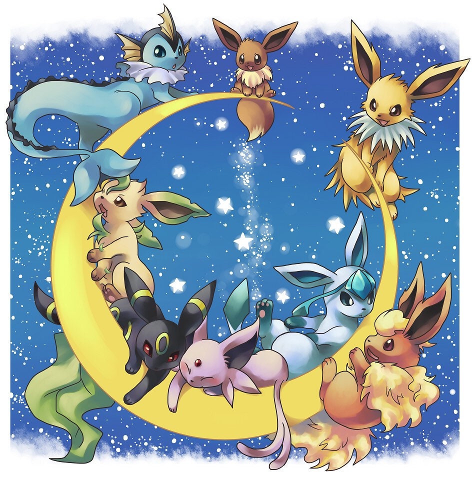 Eevee shiny  Pokemon eevee, Pokemon painting, Pokemon eeveelutions