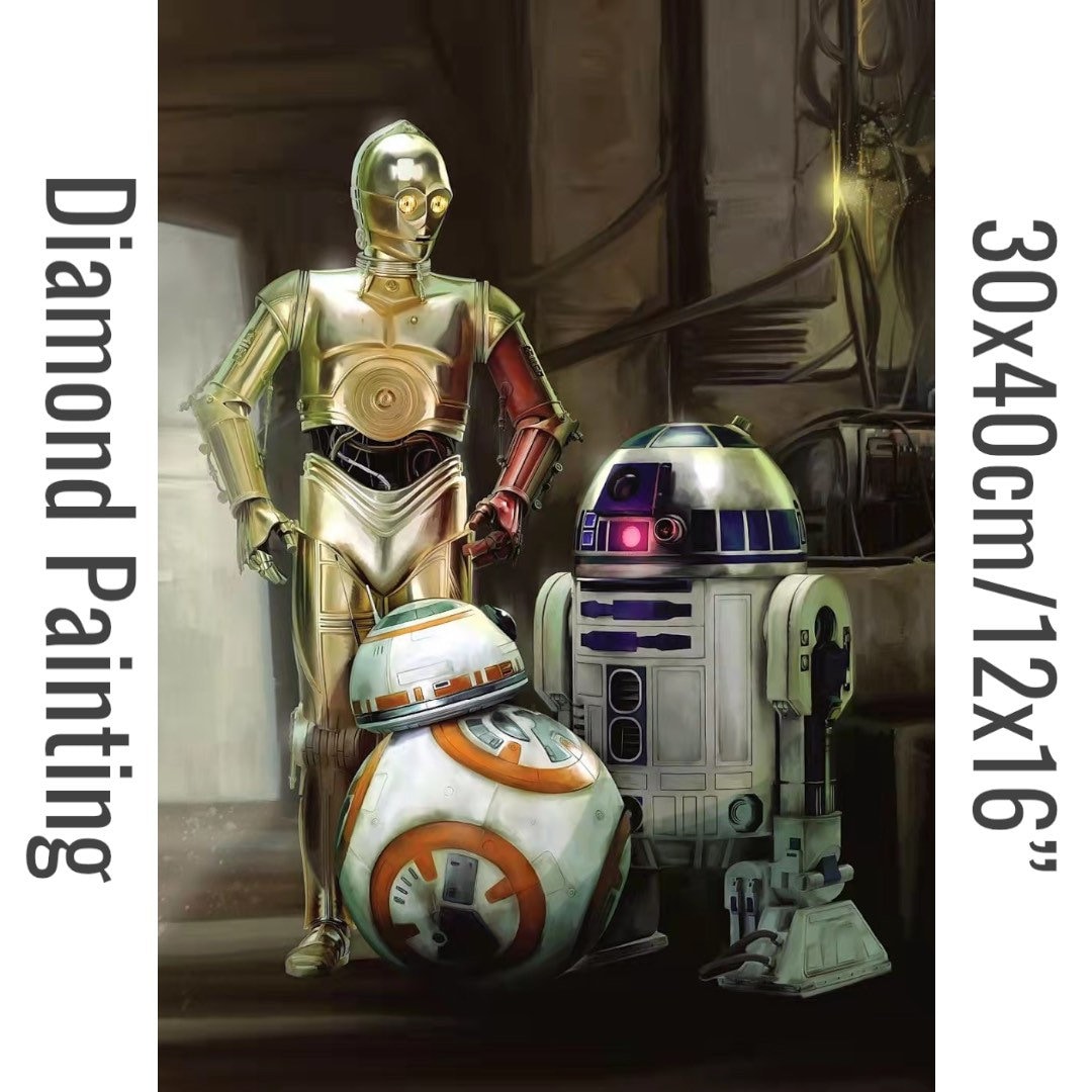 Star Wars Robots DIY Diamond Painting 