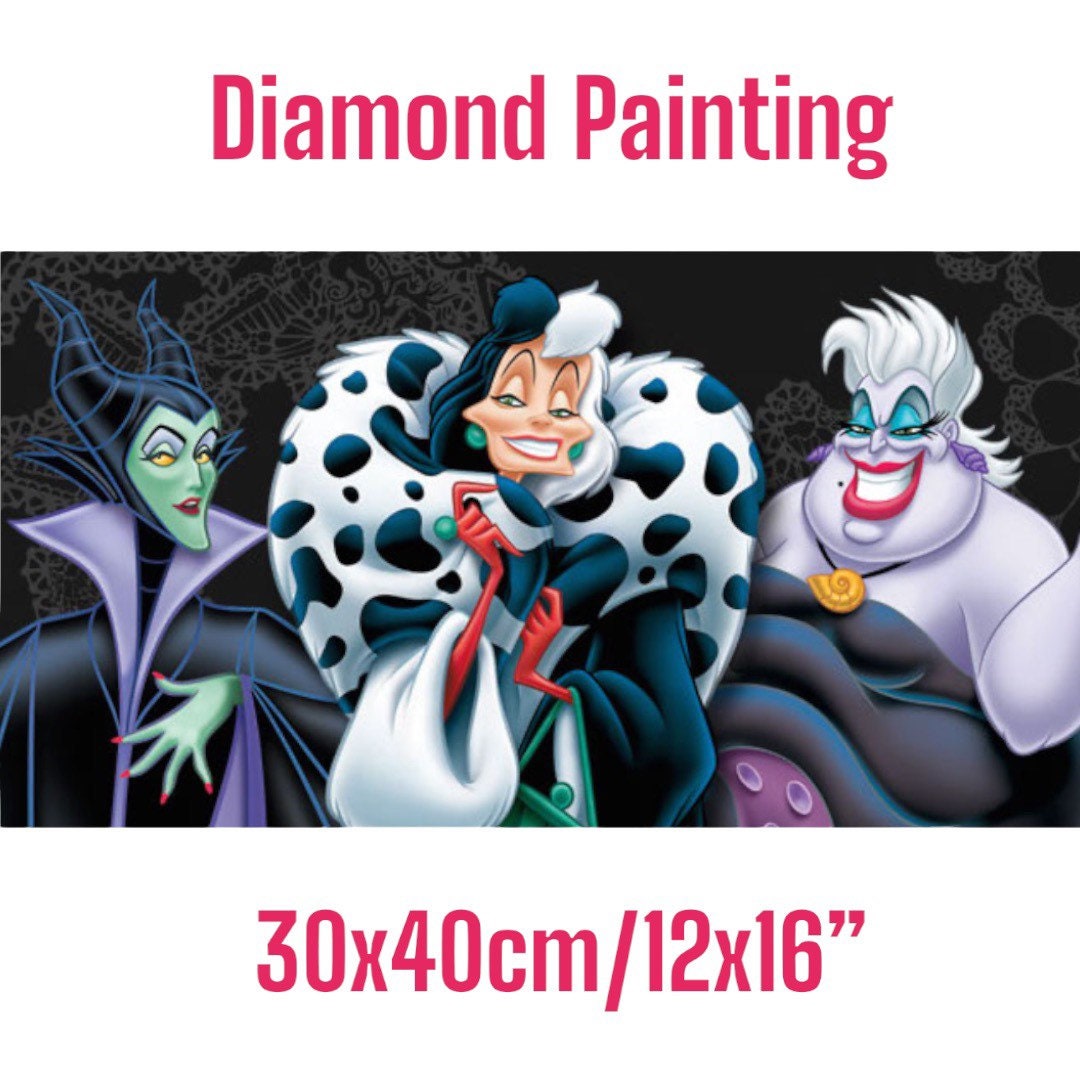 Disney Villains Diamond Painting 