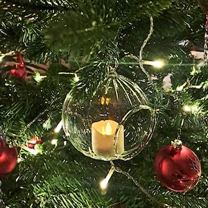 Hängende glaskugel