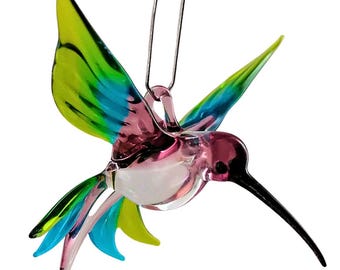 piccoli uccelli pendenti, colibrì - vari colori-