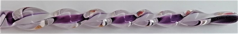 Glasfeder Tintenschreiber Glasschreiber im Geschenketui H 8 lila Bild 4