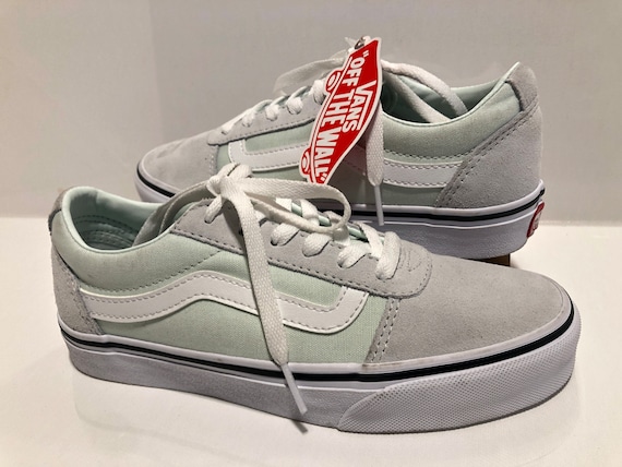 Vans shoes cheap mint green