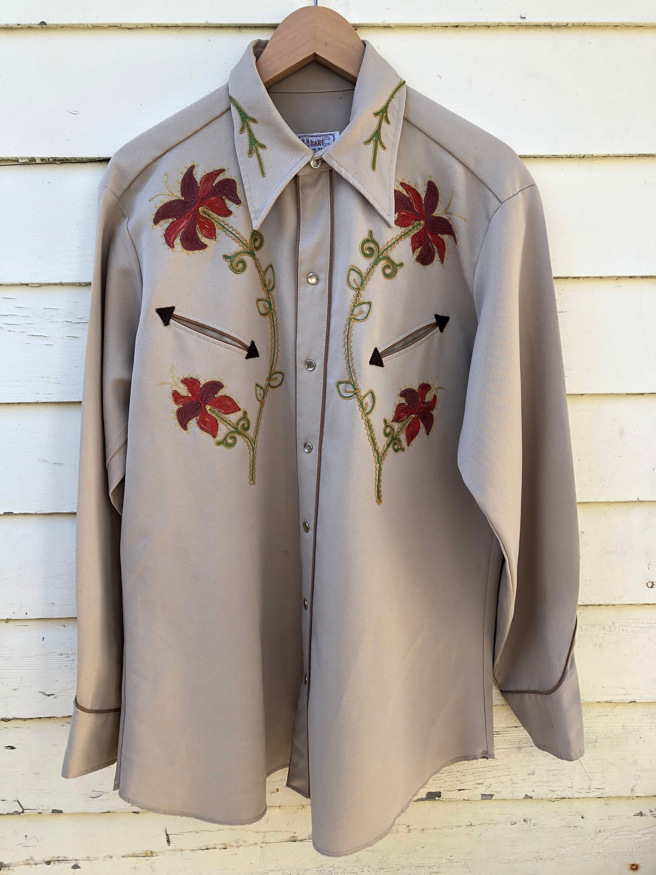 60s H Bar C Shirt - Etsy