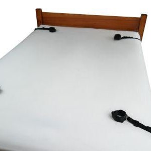 BDSM Bondage Set Bed Restraint Kit Cuffs System Game Toy