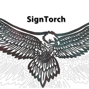 Aquila che vola con le ali spiegate Vettore DXF SVG CNC Plasma Laser Router Cricut Silhouette File di taglio