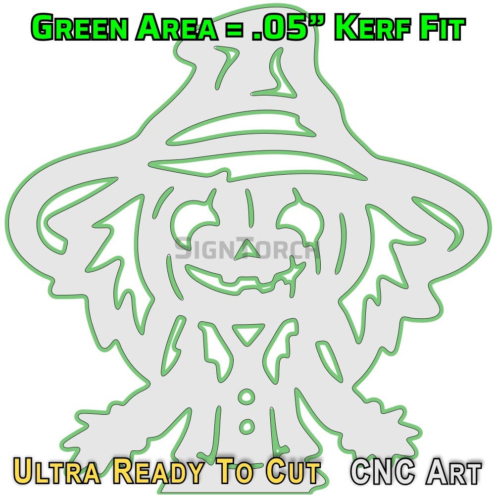 Halloween Creeps Vector DXF SVG CNC Art Plasma Cutter Router Cricut