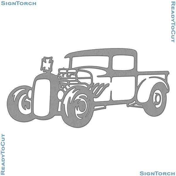 Rat Truck6 Ratrod Plasma DXF SVG Files 33 Ready to Cut Designs for Cnc ...