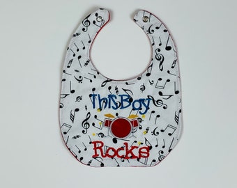 NEAT NEAT NEAT UNOFFICIAL THE DAMNED PUNK ROCK BAND BABY BIB CUTE BABY GIFT 