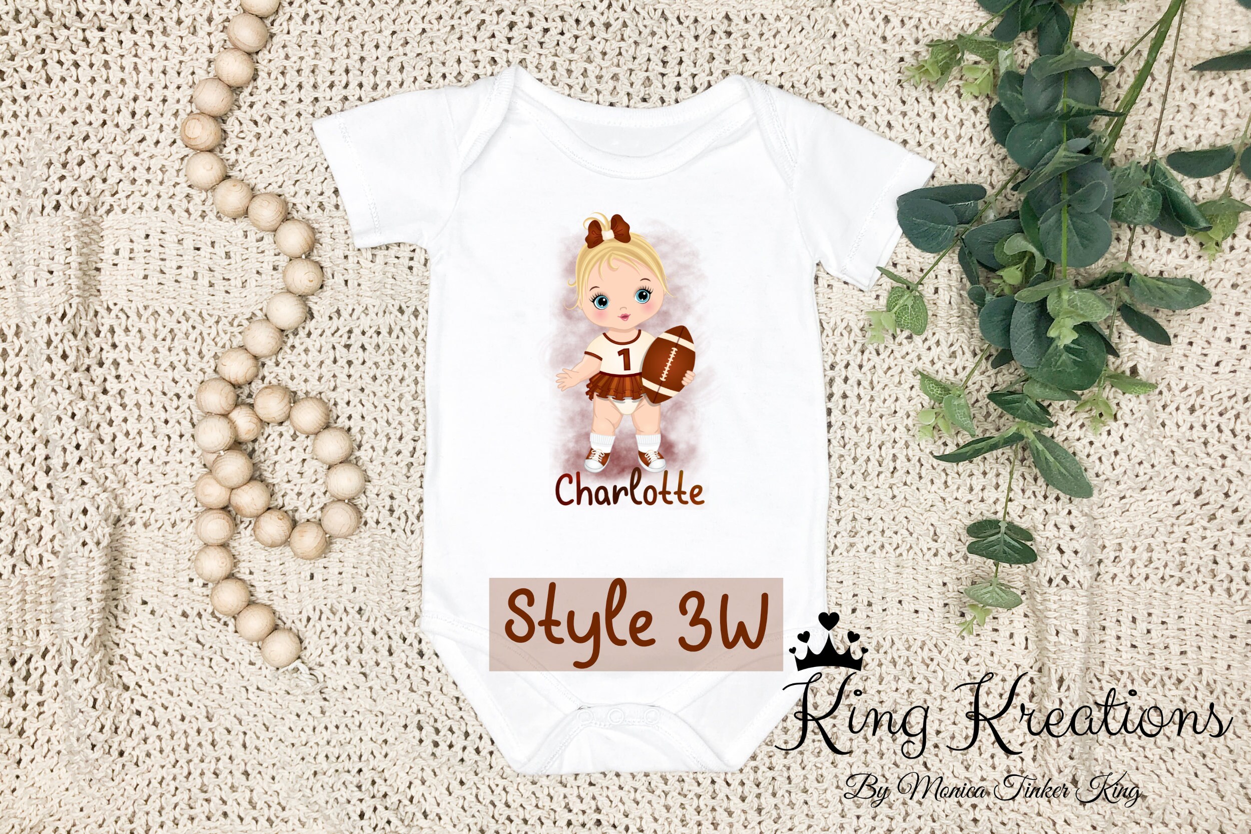 Personalized Sports Baby Clothes Football Baby Clothes Baby Etsy