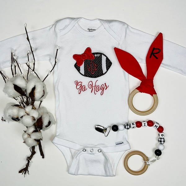 Razorback Applique Etsy