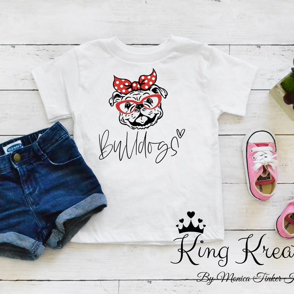 Bulldog T Shirt Etsy