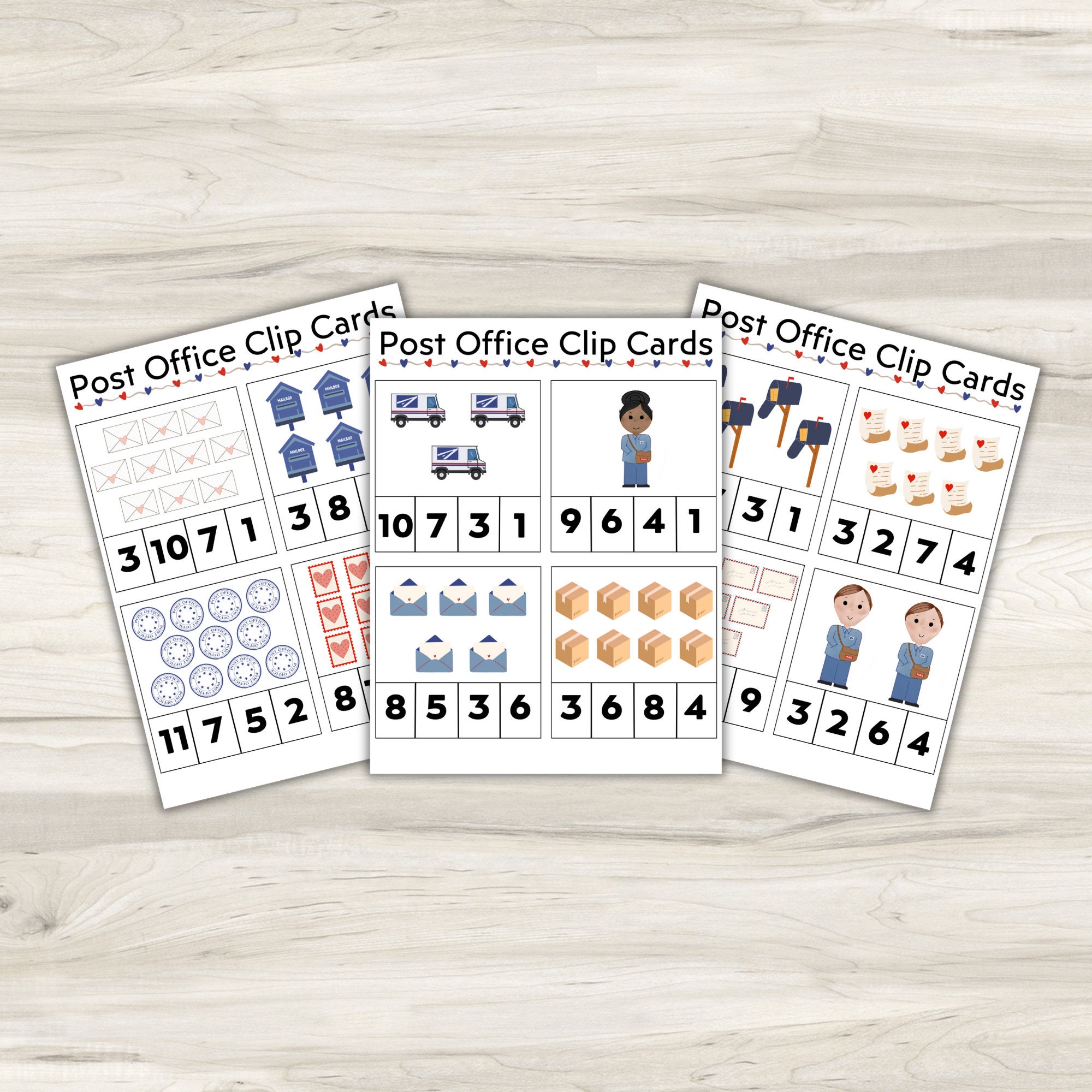 Post Office Kids Printables