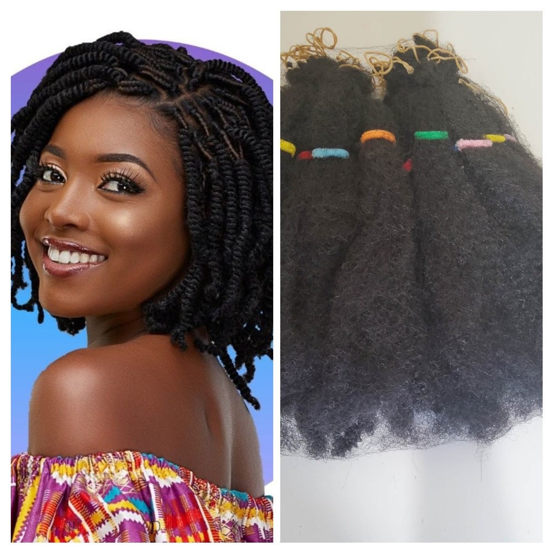 10&20 Natural feeling Kinky hair. Long lasting Etsy