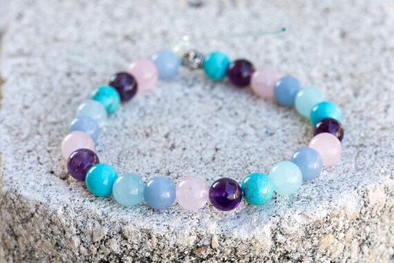Patience Gemstone Crystal Healing Bracelet - Etsy