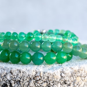 Green Aventurine Gemstone Crystal Healing Bracelets