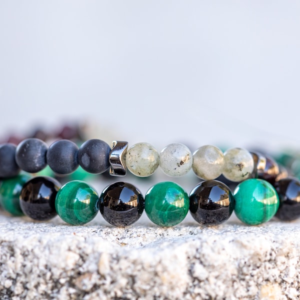 Capricorn Zodiac Gemstone Crystal Bracelet