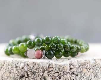 Diopside Gemstone Crystal Healing Bracelet