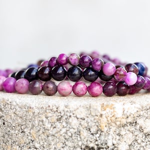 Sugilite Gemstone Crystal Healing Bracelet