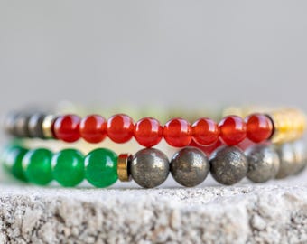Chinese Lunar New Year 2026 Gemstone Crystal Bracelet