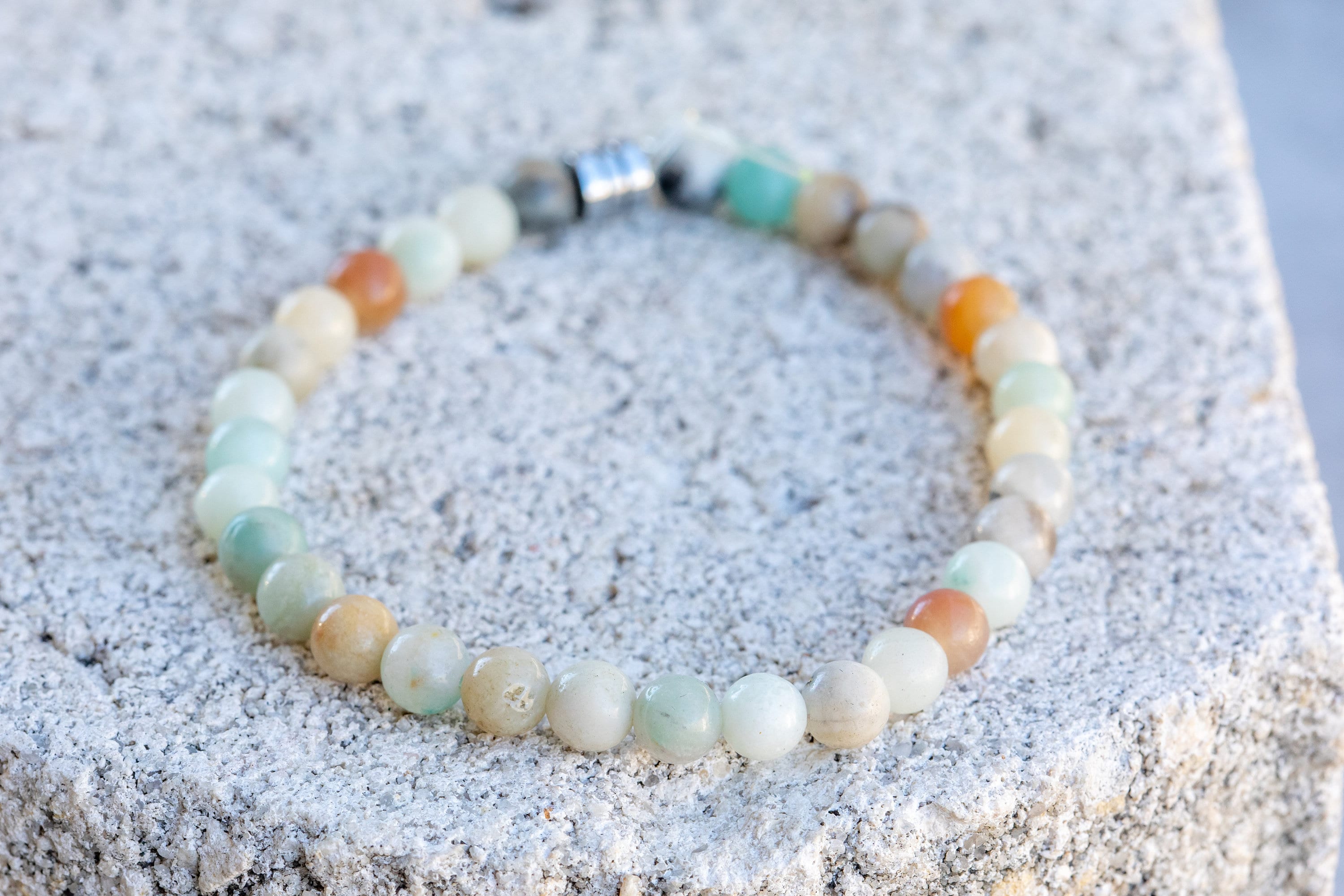 Bracelet Amazonite mat - Stones Créations