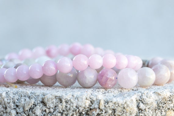 Kunzite Gemstone Crystal Healing Bracelet