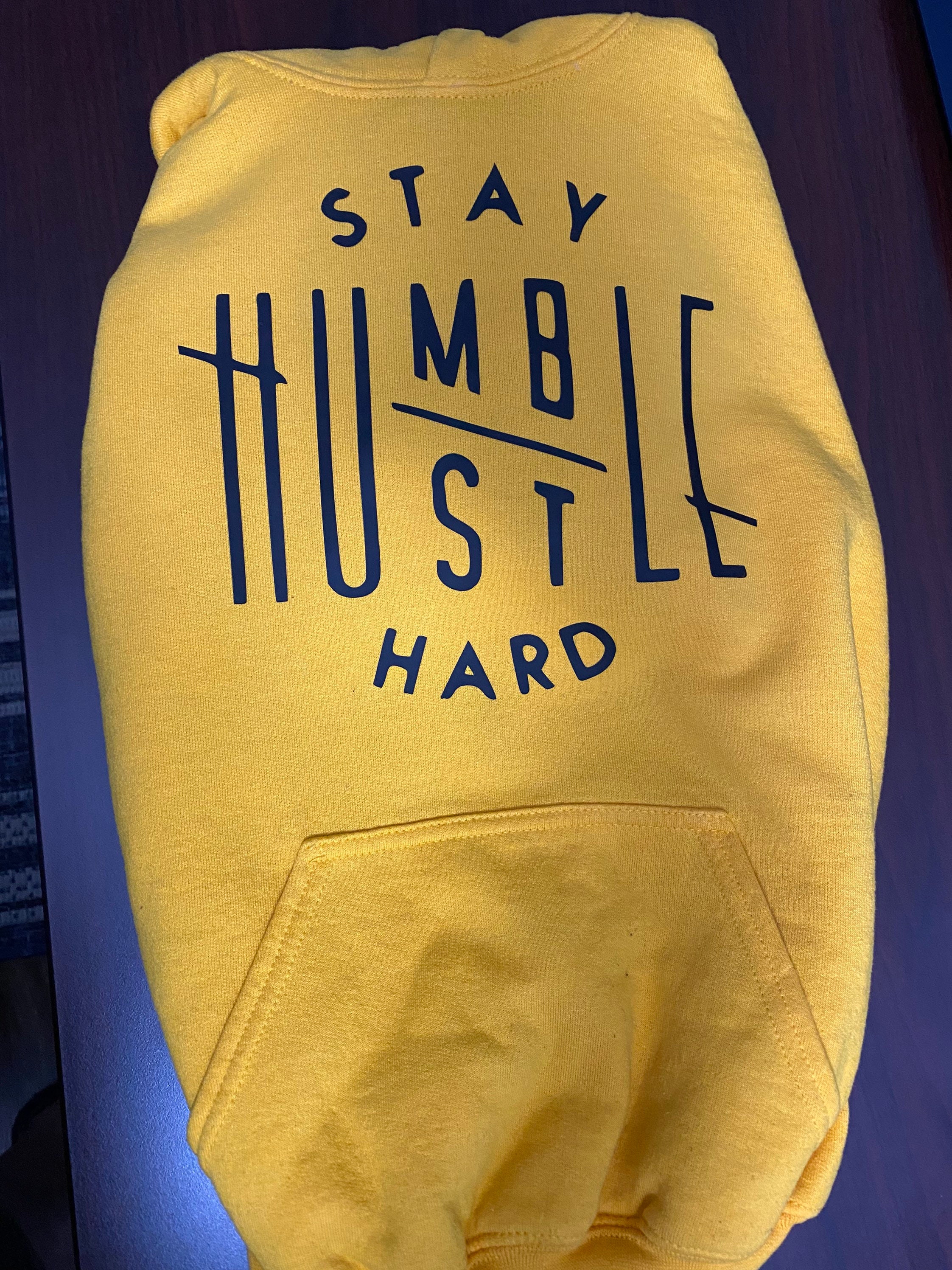 Stay Humble Hustle Hard Hoodie Etsy