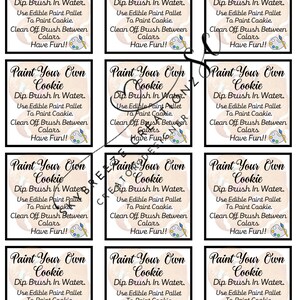 PAINT Your Own COOKIE 2 5 quot X 2 5 quot - Il 300x300.4507208013 3oee