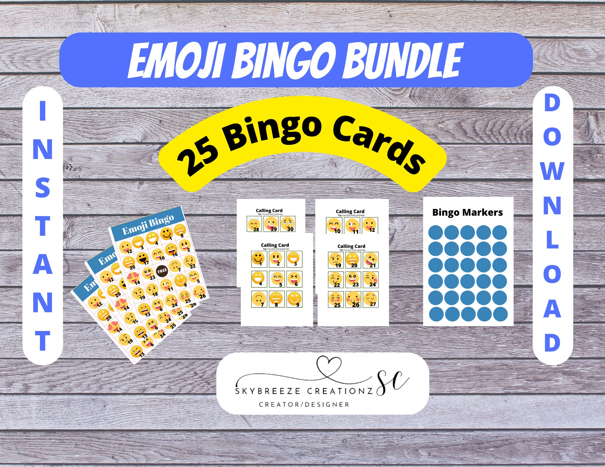 printable-emoji-bingo-game-colorful-bingo-game-bingo-game-with-large